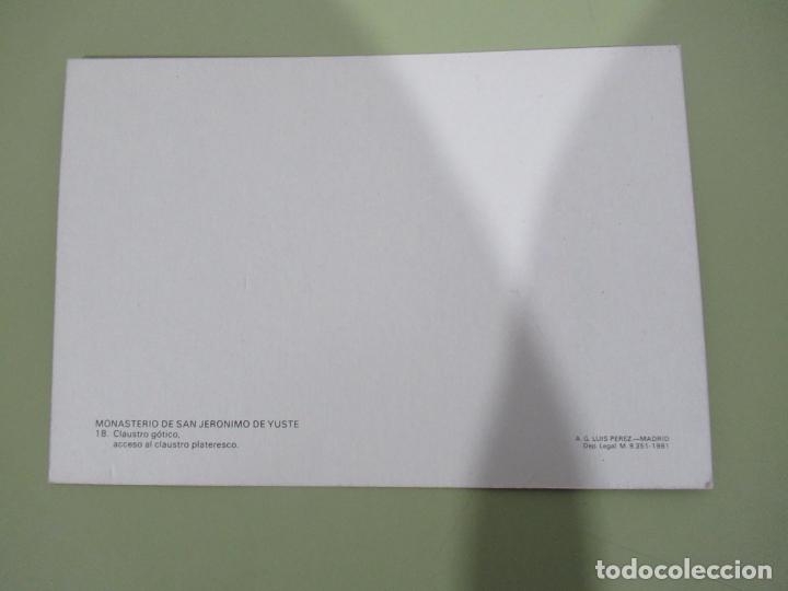 Postales: C&aacute;ceres - Monasterio de San Jer&oacute;nimo de Yuste - S/C - Foto 2