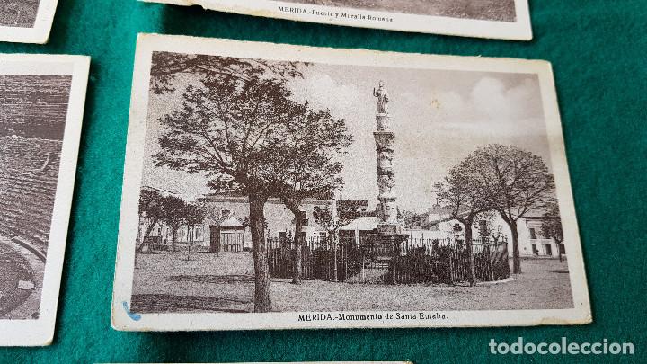 Postales: LOTE DE 9 POSTALES DE MERIDA - Foto 3