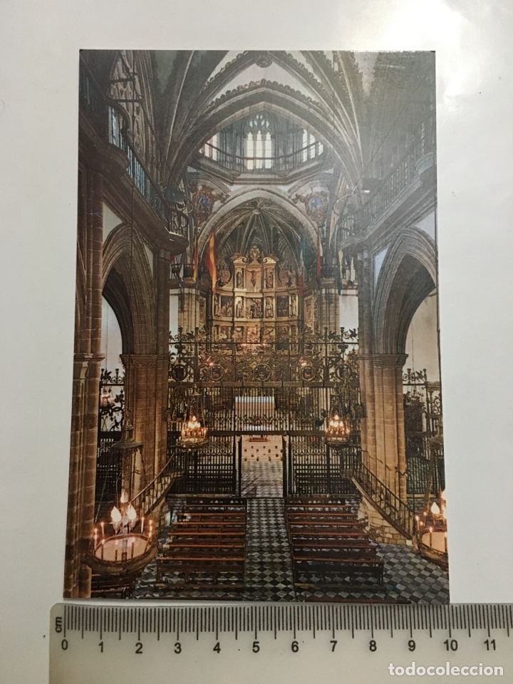 Postales: POSTAL. GUADALUPE. INTERIOR DE LA BAS&Iacute;LICA. COMERCIAL GF. - Foto 1