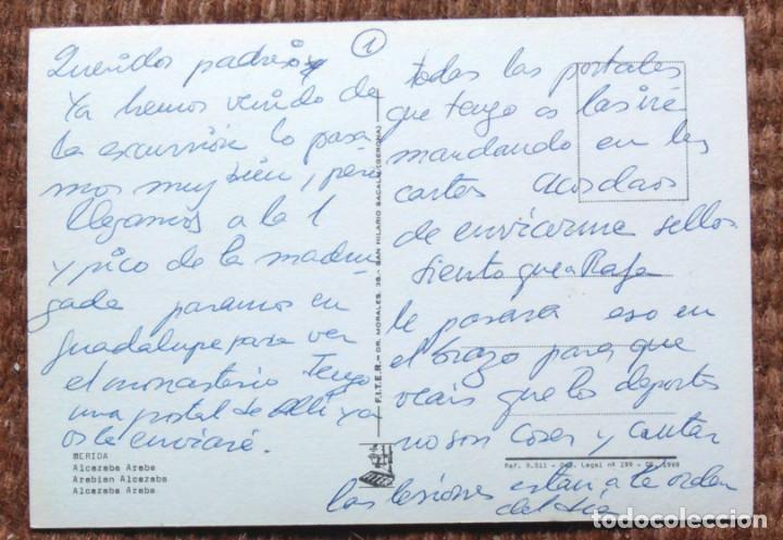 Postales: MERIDA - ALCAZABA ARABE - Foto 2