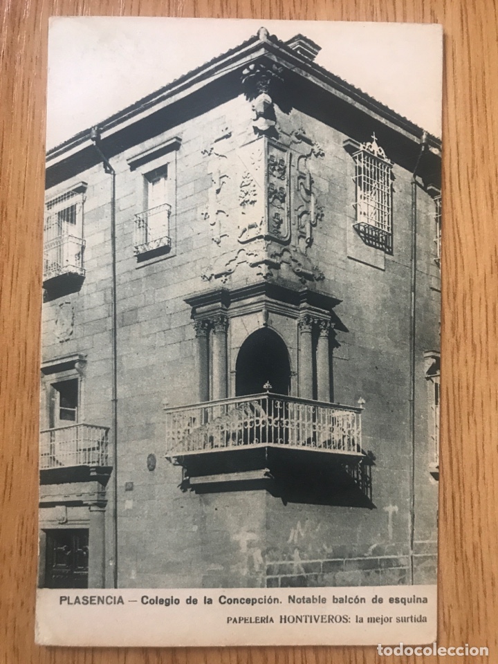Postales: POSTAL PLASENCIA - COLEGIO - Foto 1