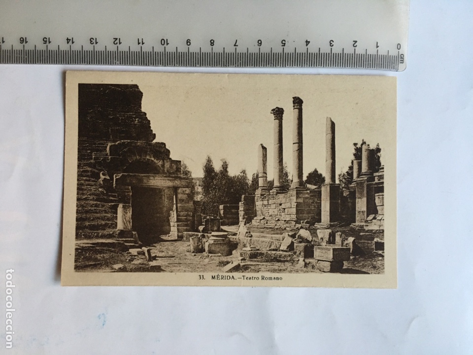 Postales: POSTAL. M&Eacute;RIDA. TEATRO ROMANO. - Foto 1