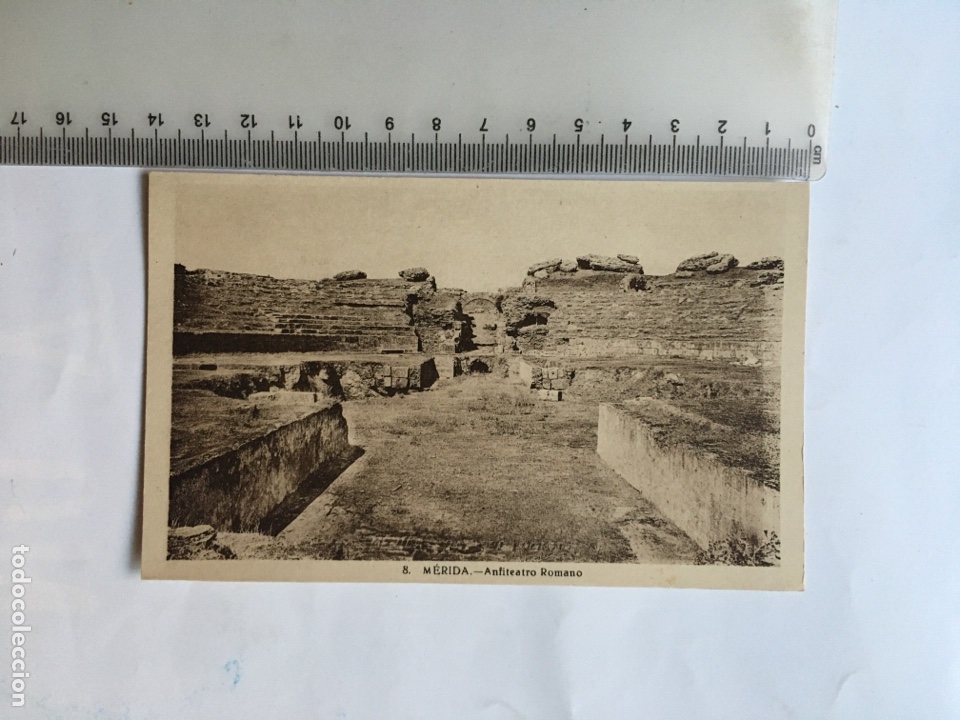 Postales: POSTAL. M&Eacute;RIDA. ANFITEATRO ROMANO. - Foto 1