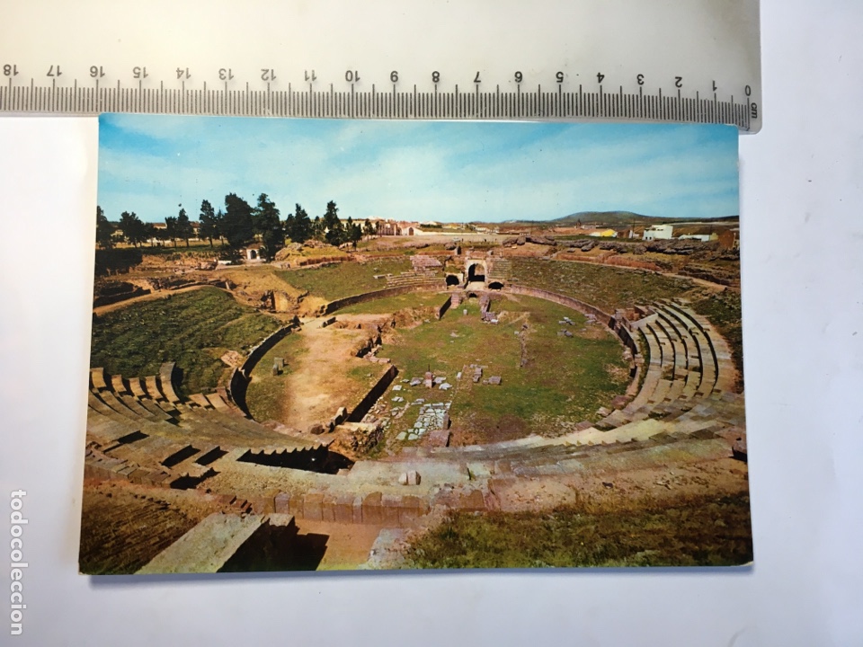 Postales: POSTAL. M&Eacute;RIDA. ANFITEATRO ROMANO. EDICIONES ARRIBAS. - Foto 1