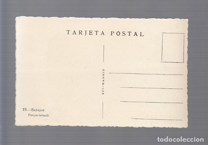 Postales: BADAJOZ.- PARQUE INFANTIL - Foto 2