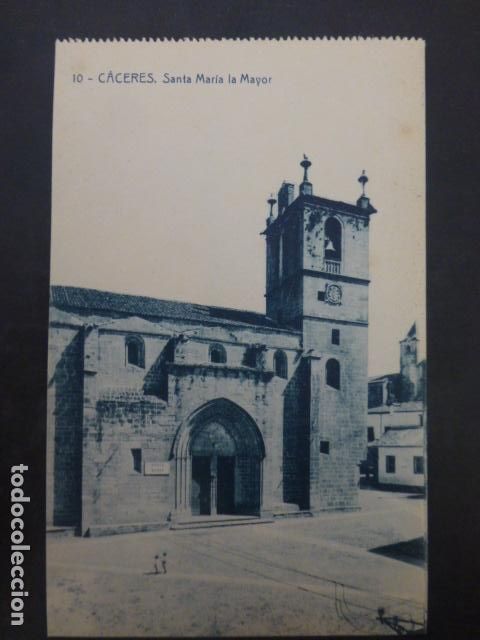 Postales: CACERES SANTA MARIA LA MAYOR A ED. THOMAS - Foto 1
