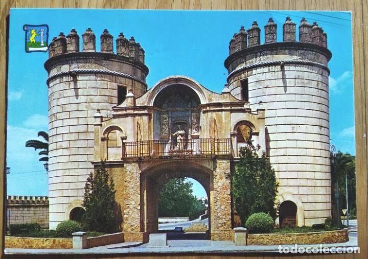 Postales: BADAJOZ - PUERTA DE LAS PALMAS - Foto 1