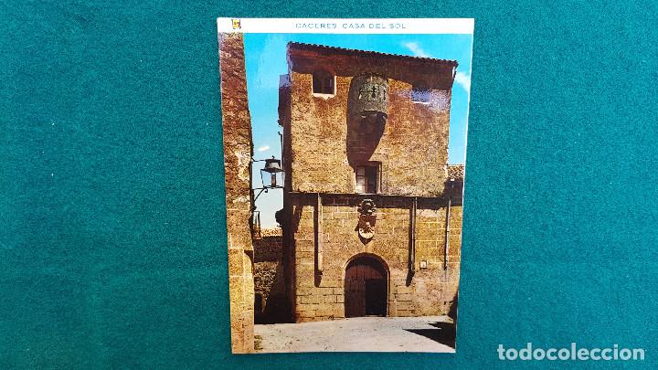 Postales: POSTAL CASA DEL SOL (CACERES) - Foto 1
