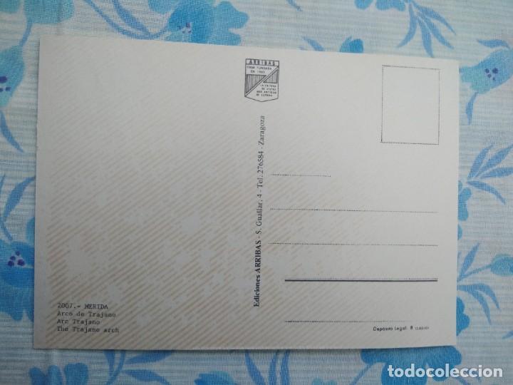 Postales: Postal merida arco de trajano - Foto 2