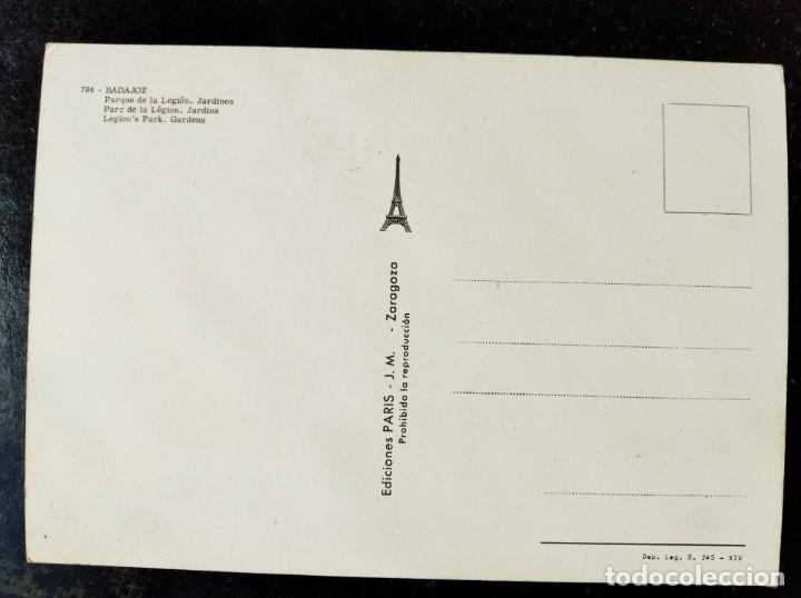 Postales: BADAJOZ - PARQUE DE LA LEGION - Foto 2