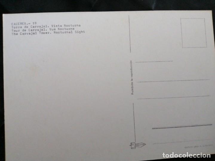 Postales: C&Aacute;CERES, ANTIGUA POSTAL.&Ntilde;Z - Foto 2