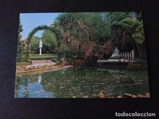Postales: BADAJOZ PARQUE DE CASTELAR ESTANQUE - Foto 1
