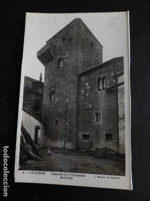 Postales: CACERES CASA DE LOS VISCONDES DE RODA - Foto 1