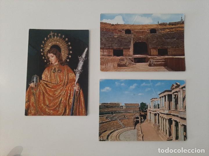 Postales: 3 POSTALES M&Eacute;RIDA. SIN CIRCULAR. - Foto 1