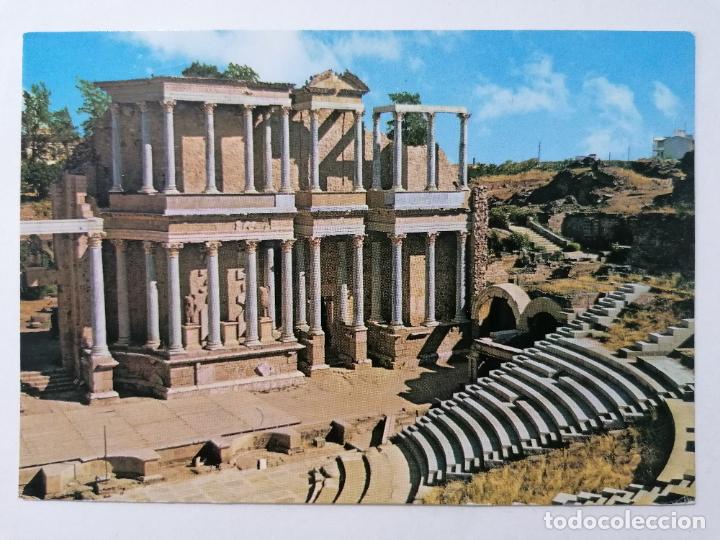 Postales: POSTAL MERIDA, TEATRO ROMANO - Foto 1