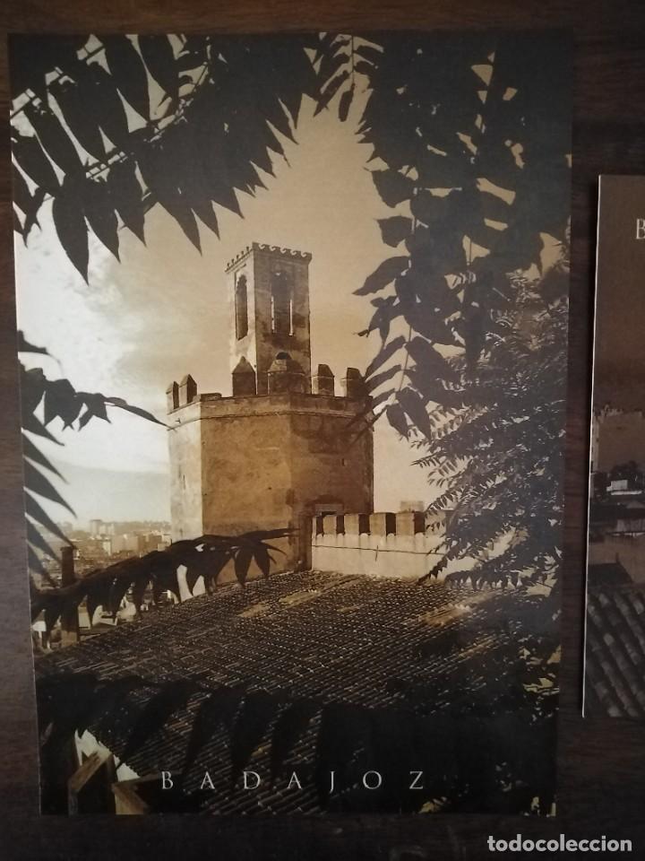 Postales: Pareja de postales de Badajoz. - Foto 2