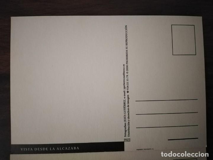 Postales: Pareja de postales de Badajoz. - Foto 4