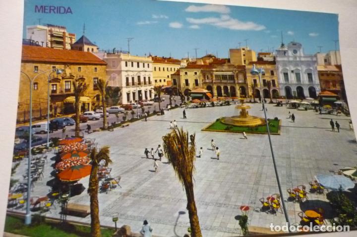 Postales: POSTAL MERIDA PL.ESPA&Ntilde;A - Foto 1