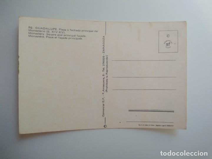 Postales: Postal Guadalupe Real Monasterio - Foto 2