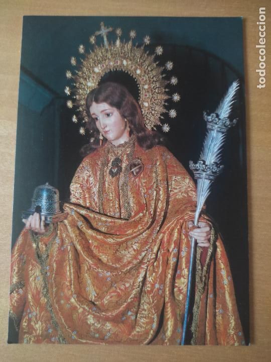 Postkarten: MERIDA STA SANTA EULALIA MARTIR PATRONA ED ARRIBAS 2050 ESCRITA