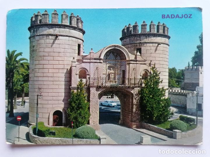 Postales: POSTAL BADAJOZ, PUERTA PALMA - Foto 1
