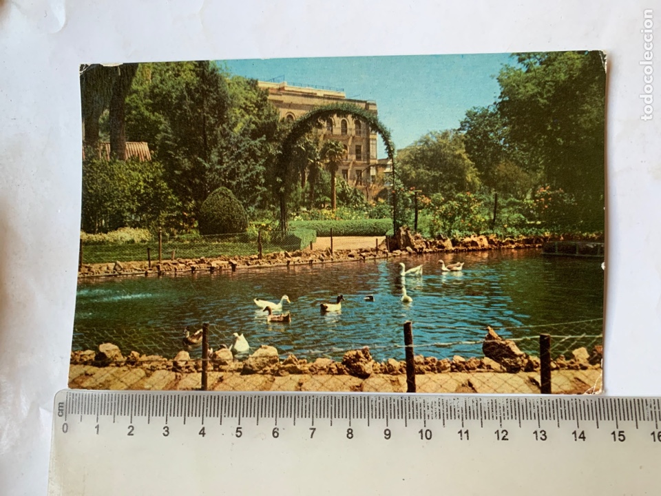 Postales: POSTAL. BADAJOZ. PARQUE DE CASTELAR. EDICIONES A. D. - Foto 1
