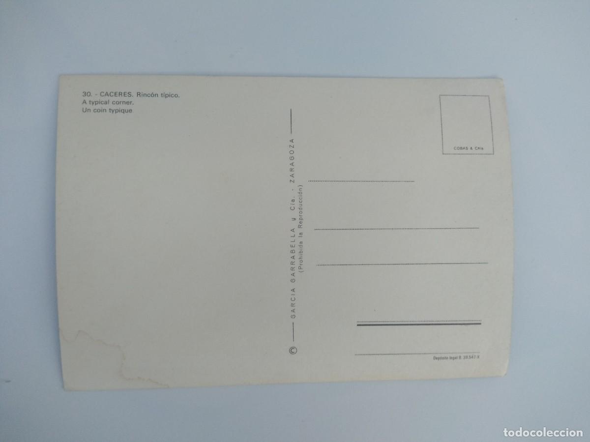 Postales: Postal Rincon tipico, Caceres - Foto 2