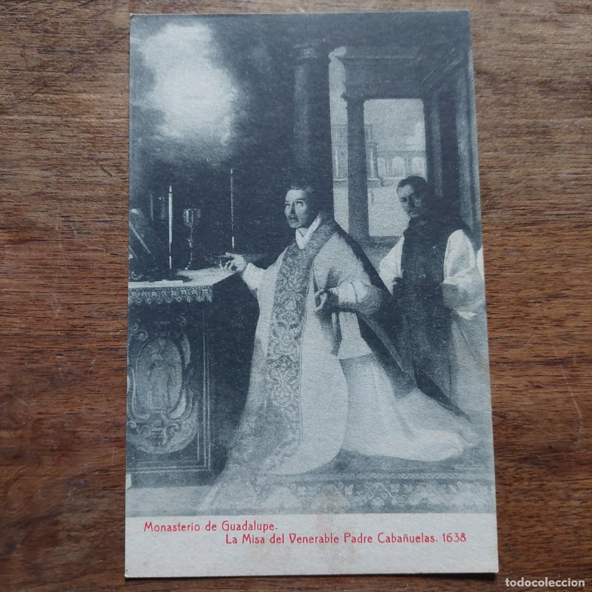 Postales: Antigua postal Monasterio Guadalupe - Foto 1