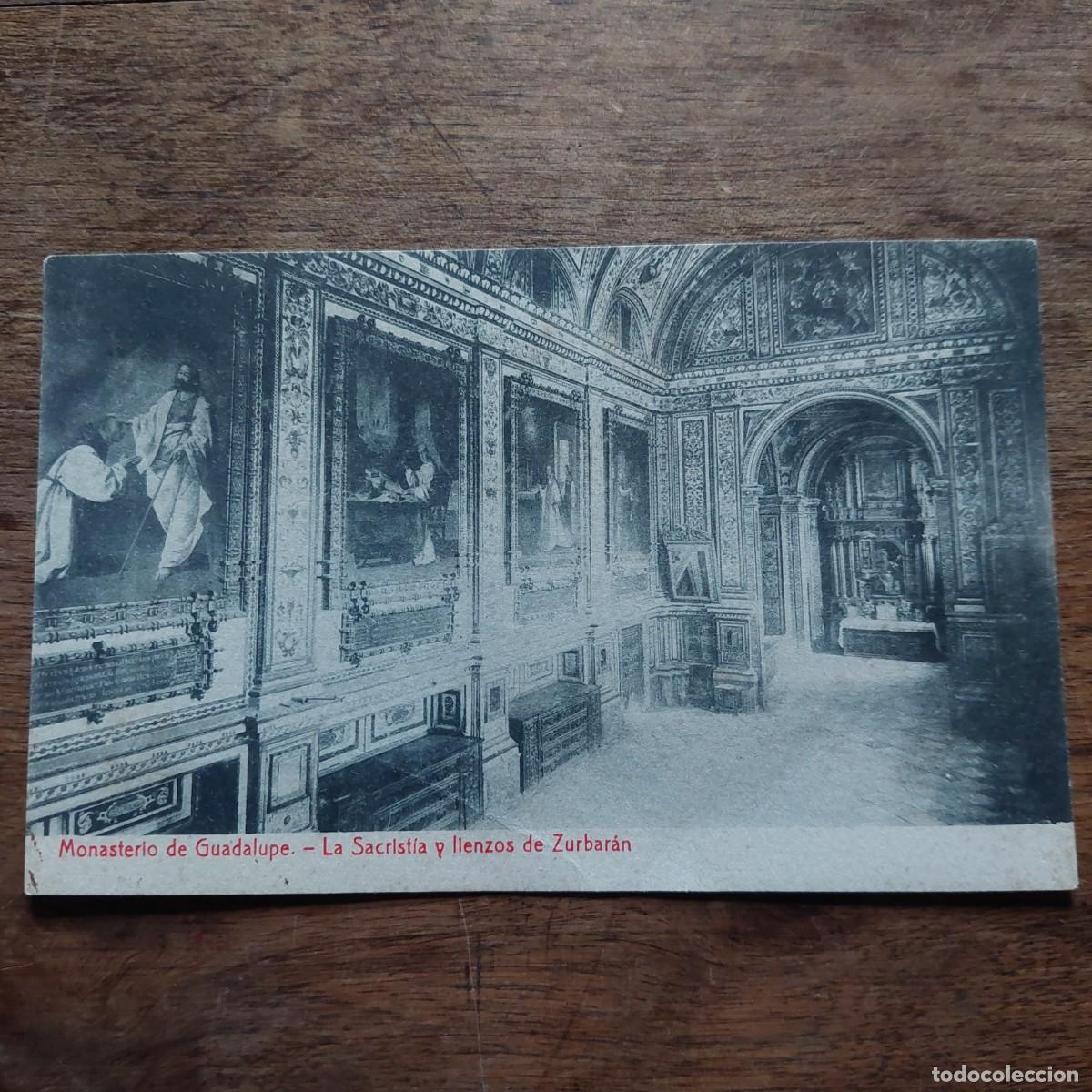 Postales: Antigua postal Monasterio Guadalupe - Foto 1
