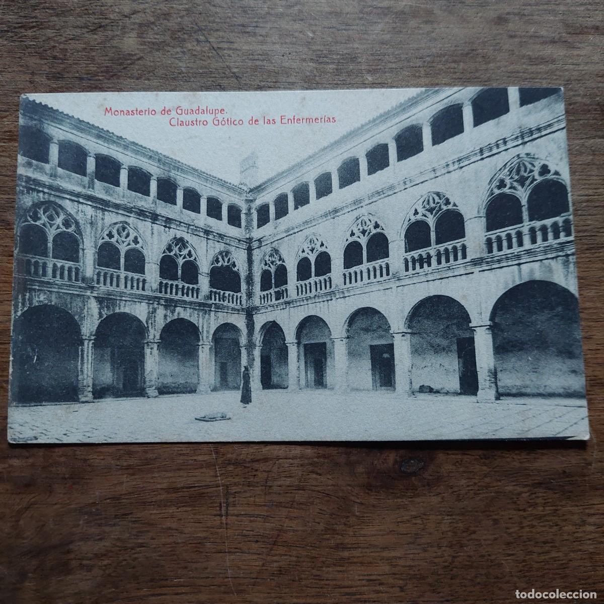 Postales: Antigua postal Monasterio Guadalupe - Foto 1