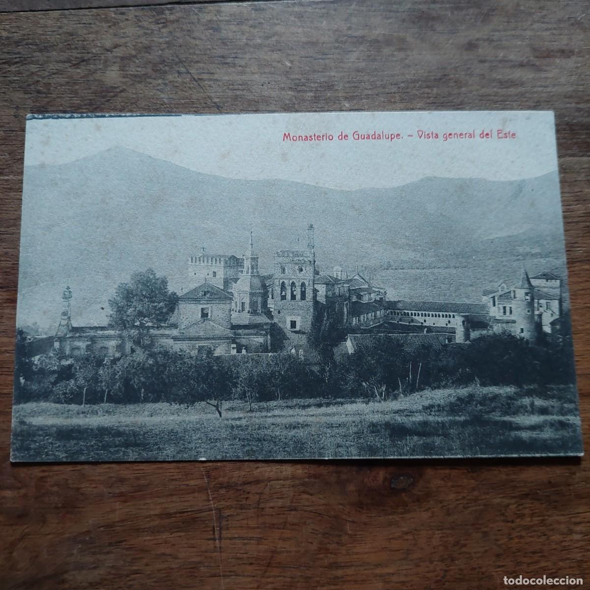 Postales: Antigua postal Monasterio Guadalupe - Foto 1