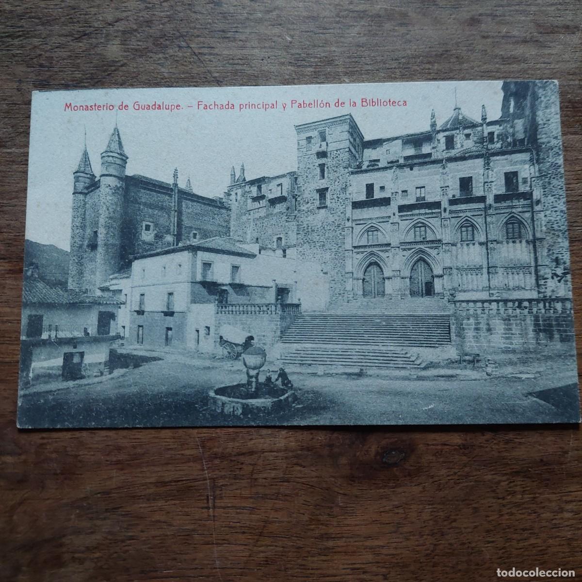 Postales: Antigua postal Monasterio Guadalupe - Foto 1