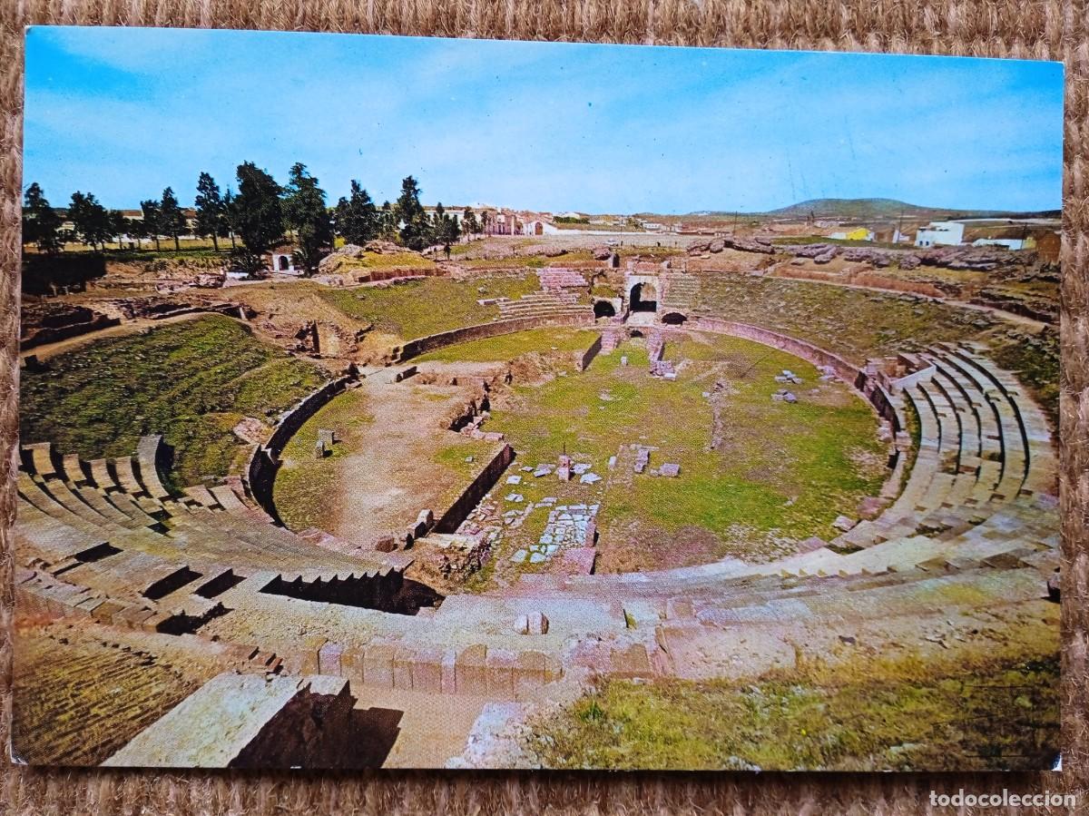 Postales: MERIDA - BADAJOZ - ANFITEATRO ROMANO - Foto 1