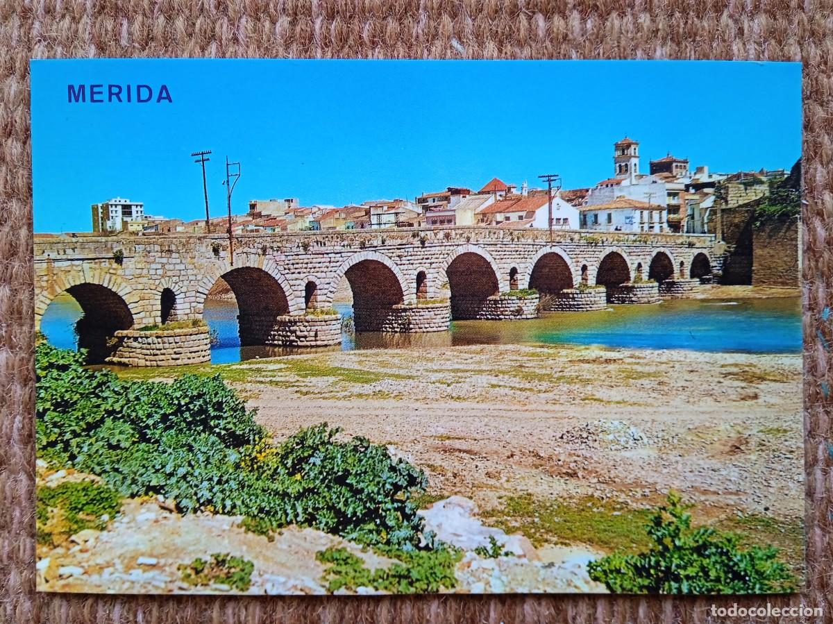 Postales: MERIDA - BADAJOZ - PUENTE ROMANO - Foto 1