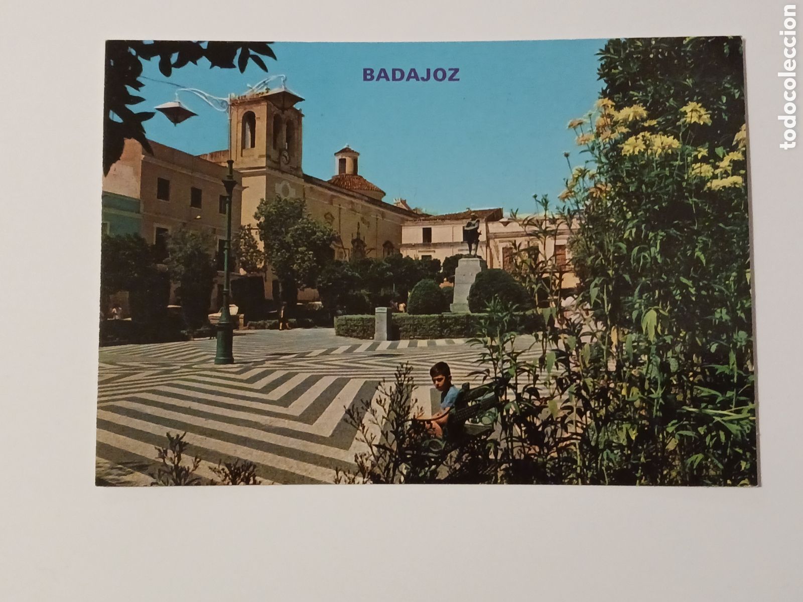 Postales: Badajoz, Plaza Cervantes - Foto 1