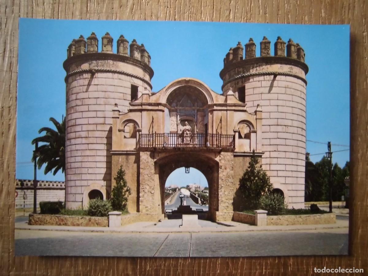 Postales: POSTAL BADAJOZ PUERTA DE PALMA - Foto 1
