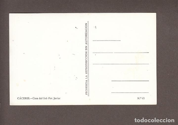 Postales: C&Aacute;CERES.- CASA DEL SOL - Foto 2