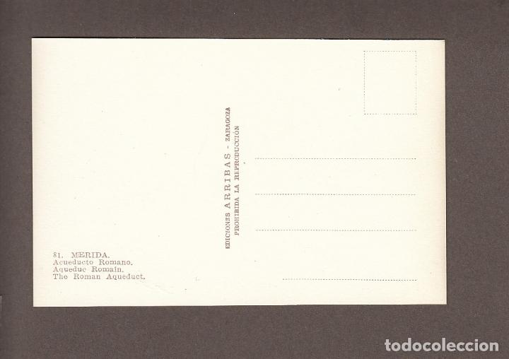 Postales: MERIDA (BADAJOZ) .- ACUEDUCTO ROMANO - Foto 2