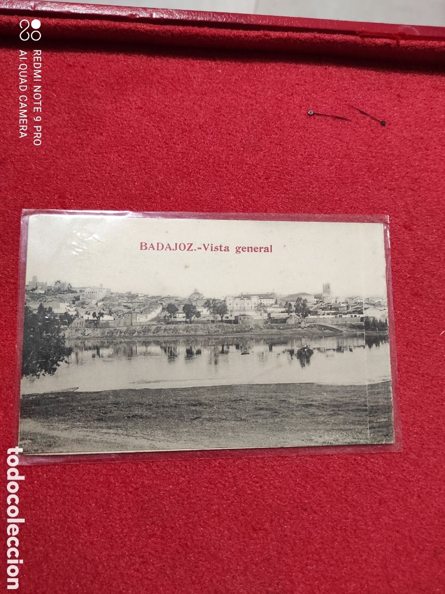 Postales: Doble postal - Badajoz - vista general - Foto 1
