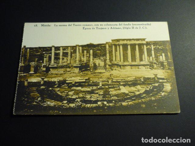 Postales: MERIDA BADAJOZ TEATRO ROMANO - Foto 1