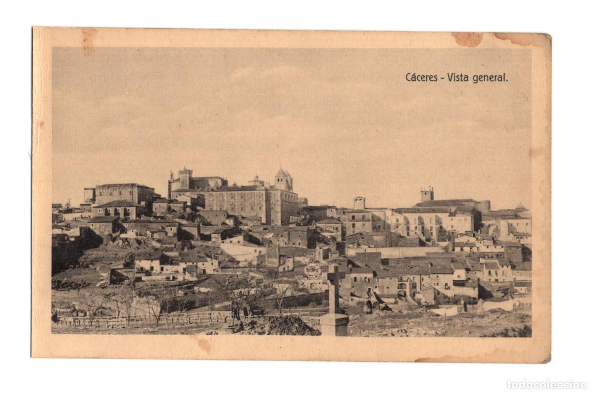 Postales: C&Aacute;CERES.- VISTA GENERAL. EULOGIO BLASCO. - Foto 1