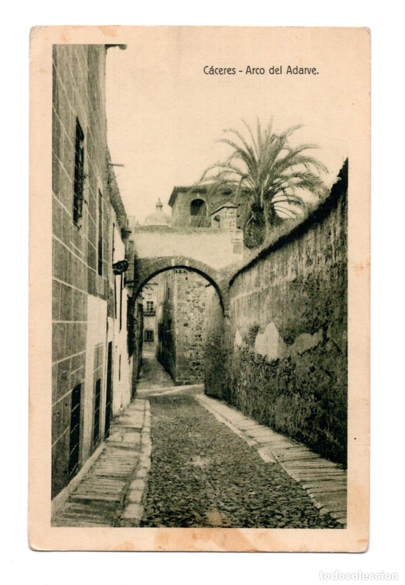 Postales: C&Aacute;CERES.- ARCO DE ADARVE. - Foto 1