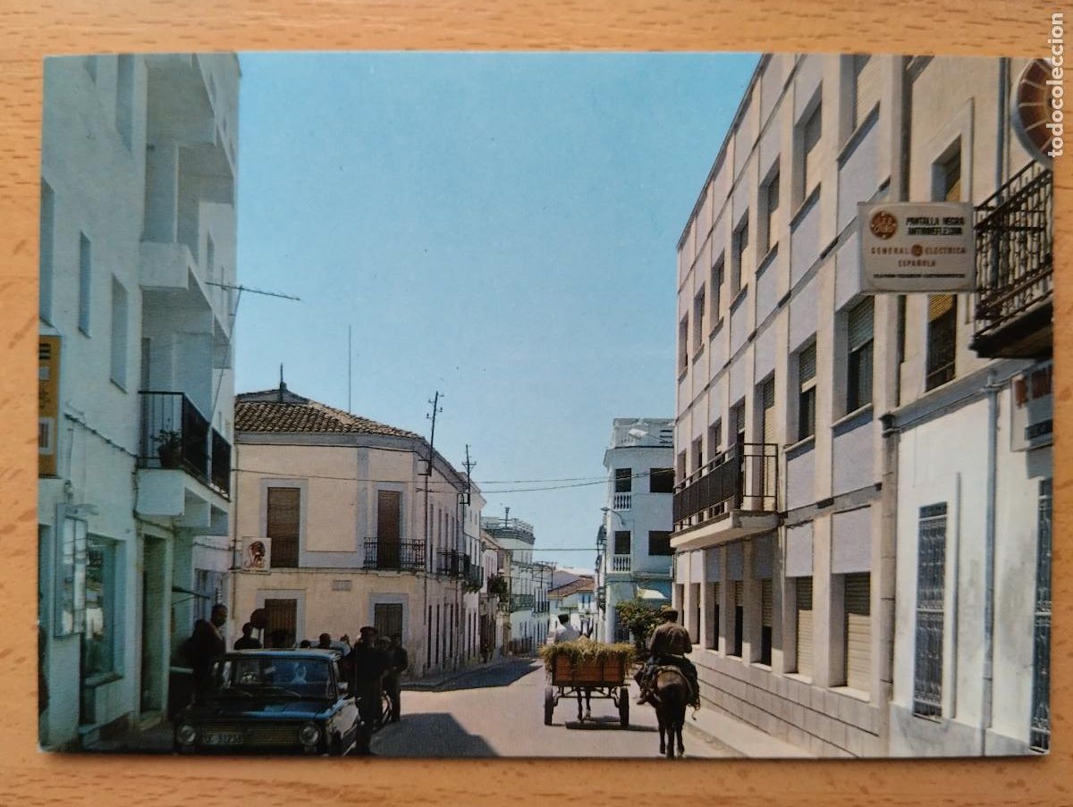 Postales: MIAJADAS. CACERES. CALLE GENERALISIMO FRANCO. ZERKOWITZ N&ordm;3.