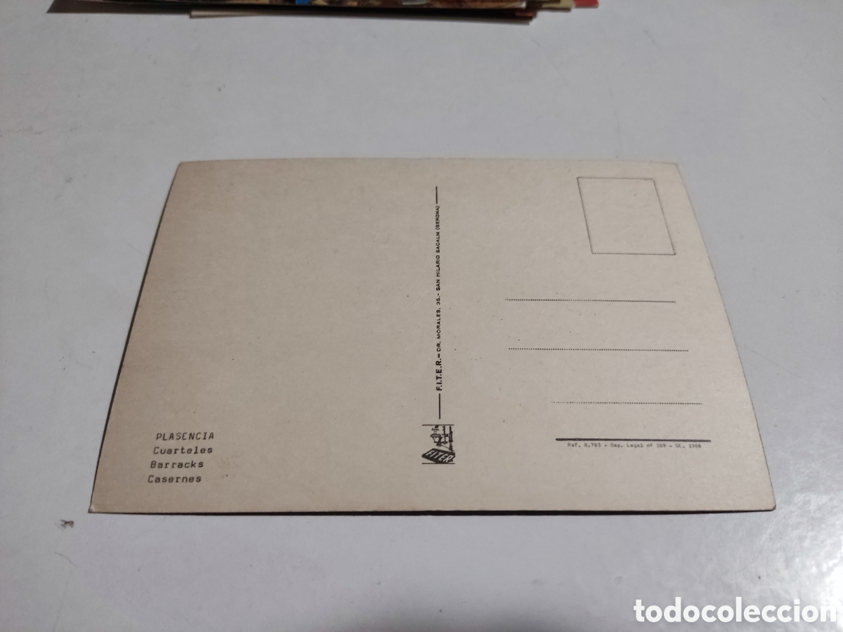 Postales: Postal Plasencia,cuarteles - Foto 2