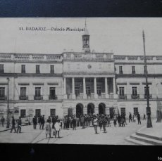 Postales: BADAJOZ PALACIO MUNICIPAL POSTAL ANTIGUA