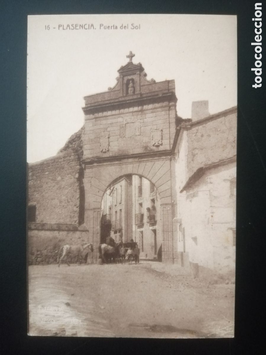Postales: POSTAL PLASENCIA 16 PUERTA DEL SOL - Foto 1