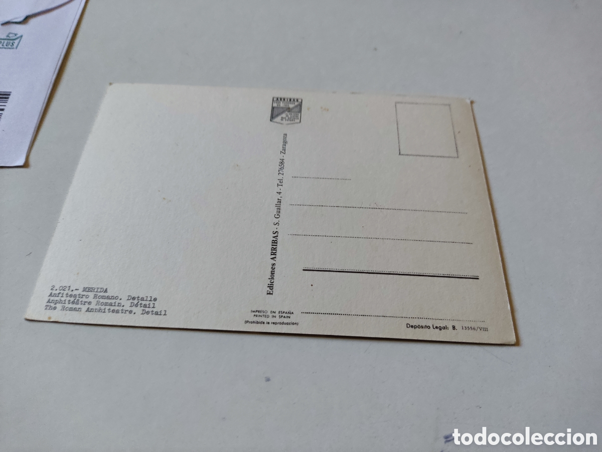 Postales: Postal anfiteatro romano M&eacute;rida - Foto 2