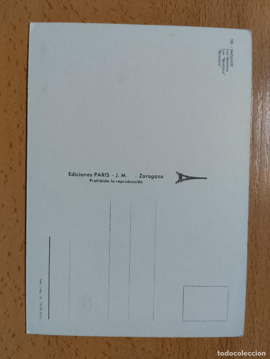 Postales: BADAJOZ LOS MONTITOS. - Foto 2