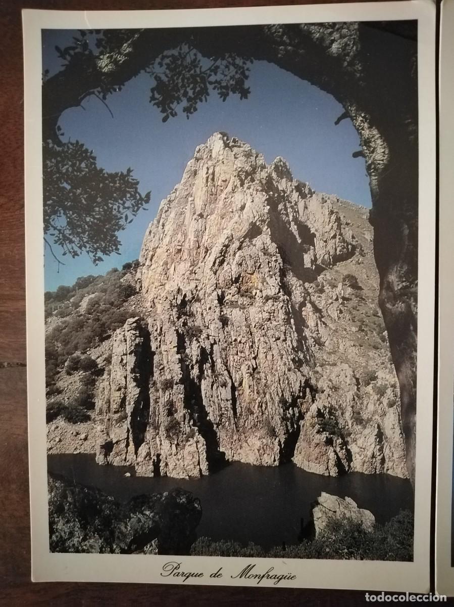 Postales: 2 postales de Monfrag&uuml;e, C&aacute;ceres. - Foto 2