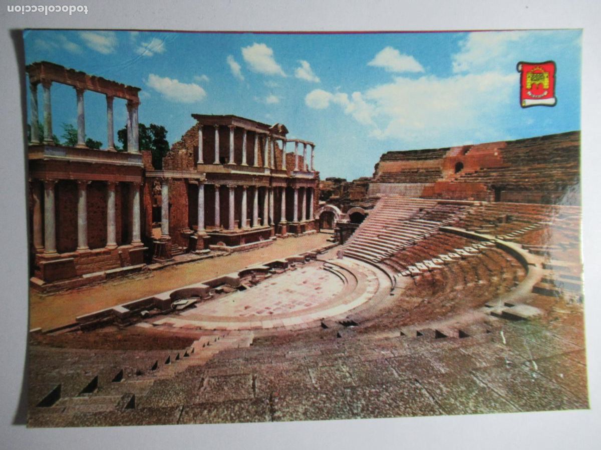 Postales: MERIDA - Teatro Romano - Foto 1